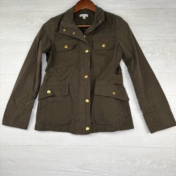 L.L. Bean Jackets & Blazers - L.L Bean Signature Women's Waxed Field Brown Size XXS